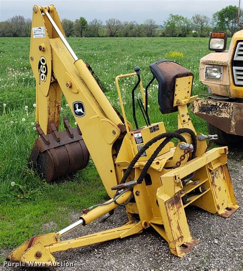 how to hook up john deere backhoe attachment skid steer|john deere 8b backhoe attachment.